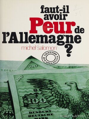 cover image of Faut-il avoir peur de l'Allemagne ?